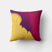 Golden Ember Abstract クッション (裏面)