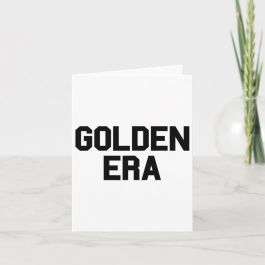 Golden Era Retro Style Old School Bodybuilding Wor カード (正面)