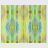 Golden, Esoteric, Chakra Shimmer ラッピングペーパー (フラット)