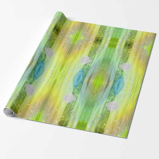 Golden, Esoteric, Chakra Shimmer ラッピングペーパー (アンロールド)