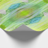 Golden, Esoteric, Chakra Shimmer ラッピングペーパー (角)