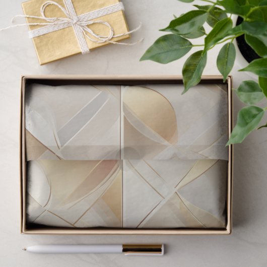 Golden Facets Tissue Wrapping Paper 薄葉紙 (ギフト)
