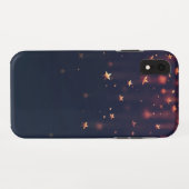 Golden Falling Stars Case-Mate iPhoneケース (裏面(横))