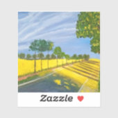 Golden Fields and Path シール (シート)