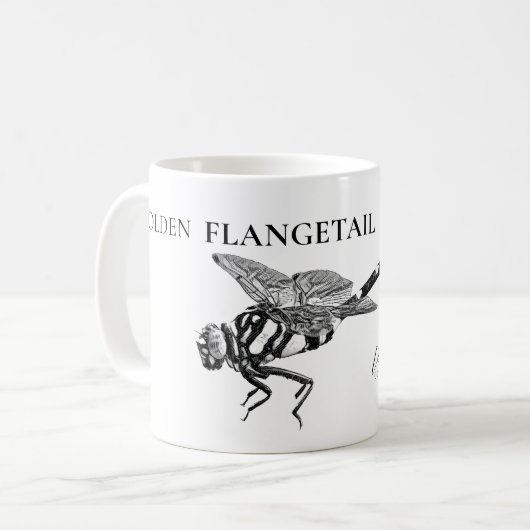 Golden flangetail コーヒーマグカップ (正面左)