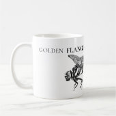 Golden flangetail コーヒーマグカップ (左)