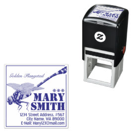 Golden Flangetail セルフインキングスタンプ