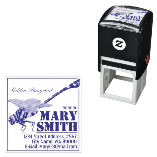 Golden Flangetail セルフインキングスタンプ (インサイチュ)