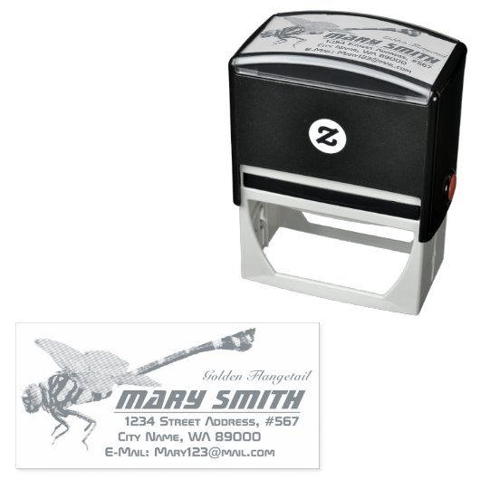 Golden Flangetail セルフインキングスタンプ (インサイチュ)