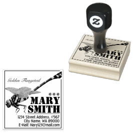 Golden Flangetail ラバースタンプ