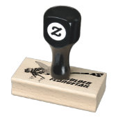 Golden Flangetail ラバースタンプ (スタンプ)