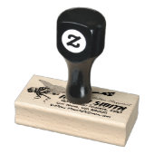 Golden Flangetail ラバースタンプ (スタンプ)