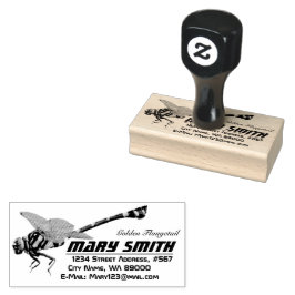 Golden Flangetail ラバースタンプ