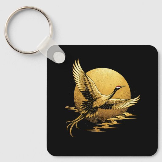 Golden Flight キーホルダー (正面)