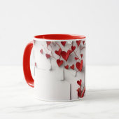 Golden Floral Everyday Coffee Mug  マグカップ (正面左)