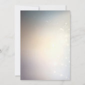 Golden Floral Holiday Party Invitation 招待状 (裏面)