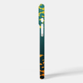 Golden Floral Motif iPhone Case Case-Mate iPhoneケース (裏面 / 左)