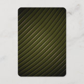 Golden Floral Ornate Frame Detail Enclosure エンクロージャーカード (裏面)