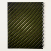 Golden Floral Ornate Frame Planner プランナー手帳 (裏面)