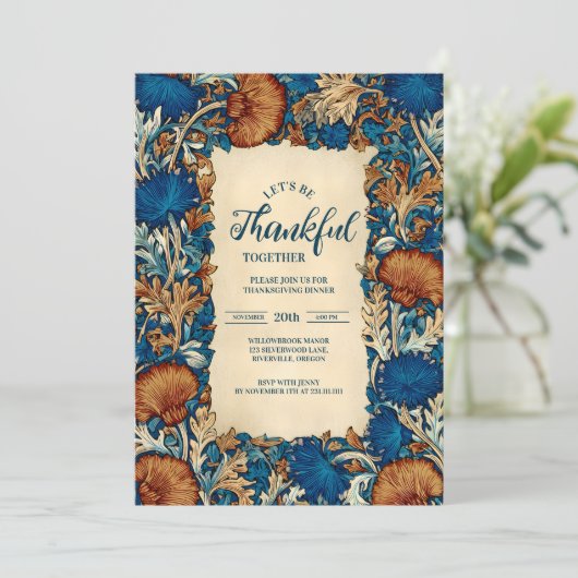 Golden Floral Thanksgiving Celebration 招待状 (スタンド正面)