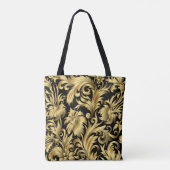 Golden Floral Tote Bag トートバッグ (裏面)