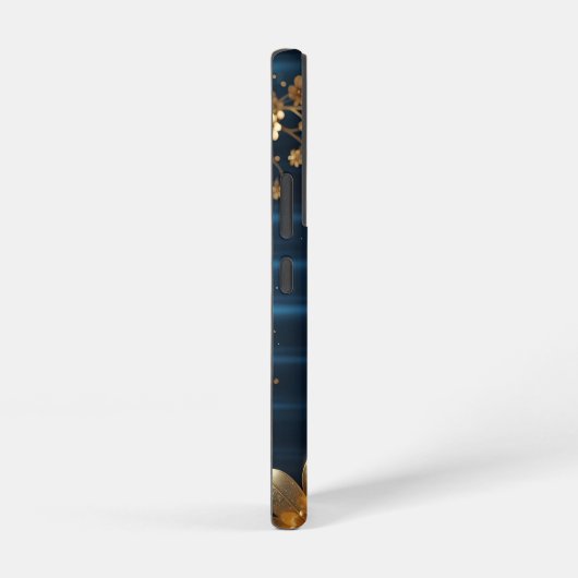 Golden Flowers Samsung Galaxyケース (右側面)