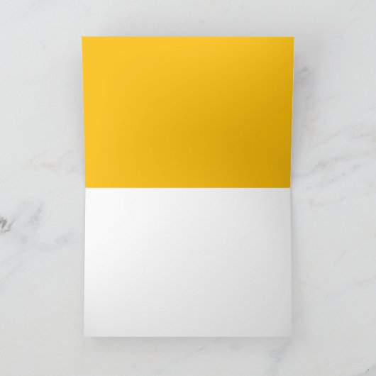 Golden Flowers Thank you ! カード (内部)