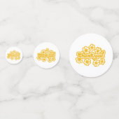 Golden Flowers Thank you! コンフェッティ (正面)