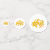 Golden Flowers Thank you! コンフェッティ (裏面)