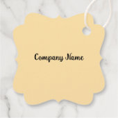 Golden Flowers Thank you! フェイバータグ (裏面)