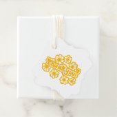Golden Flowers Thank you! フェイバータグ (インサイチュ)