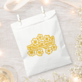 Golden Flowers Thank you! フェイバーバッグ (クリップ留めされた状態)