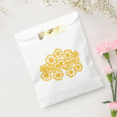 Golden Flowers Thank you! フェイバーバッグ (封をした状態)