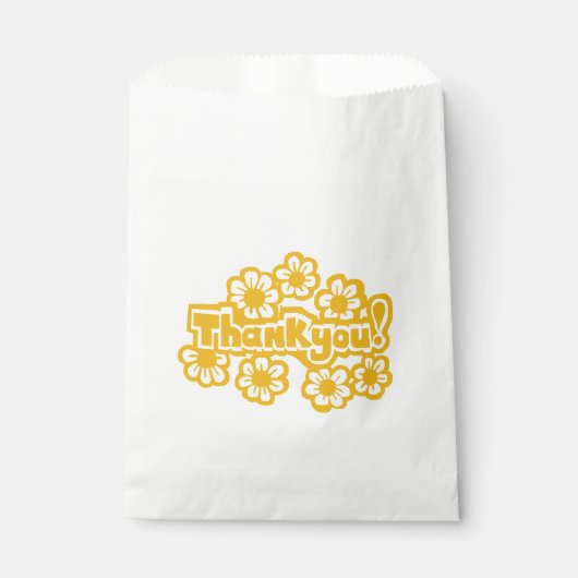 Golden Flowers Thank you! フェイバーバッグ (正面)