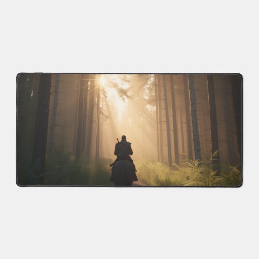 Golden Forest Rider Desk Mat デスクマット (正面)