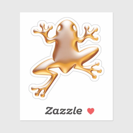 Golden Frog シール (シート)