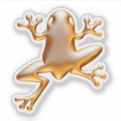 Golden Frog シール (正面)