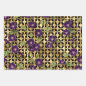 Golden Garden Trellis ラッピングペーパーシート (正面3)