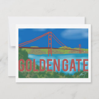Golden Gate サンキューカード