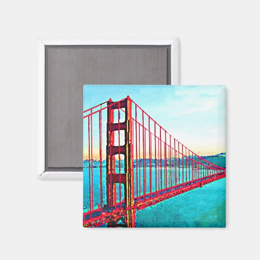 Golden Gate マグネット (正面/裏面)