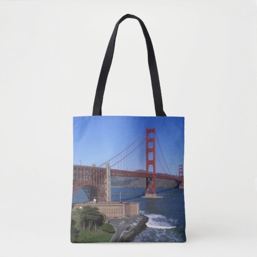 Golden Gate Bridge、サンフランシスコ、カリフォルニア7 トートバッグ (正面)