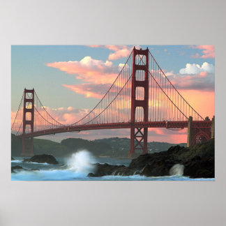 Golden Gate Bridge from Baker Beach ポスター