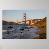 Golden Gate Bridge from Baker Beach ポスター (正面)