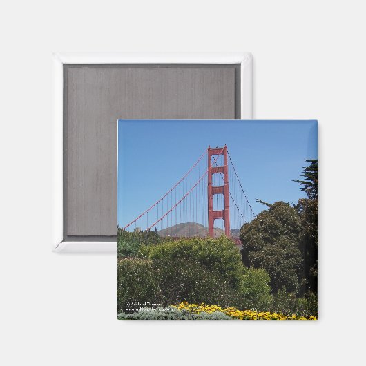 Golden Gate Bridge Magnet マグネット (正面/裏面)