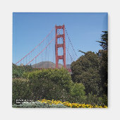 Golden Gate Bridge Magnet マグネット (正面)