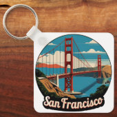 Golden Gate Bridge San Francisco キーホルダー (正面)