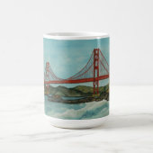 Golden Gate Bridge San Francisco コーヒーマグカップ (中央)
