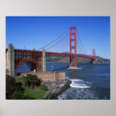 Golden Gate Bridge, San Francisco, California, 8 ポスター (正面)
