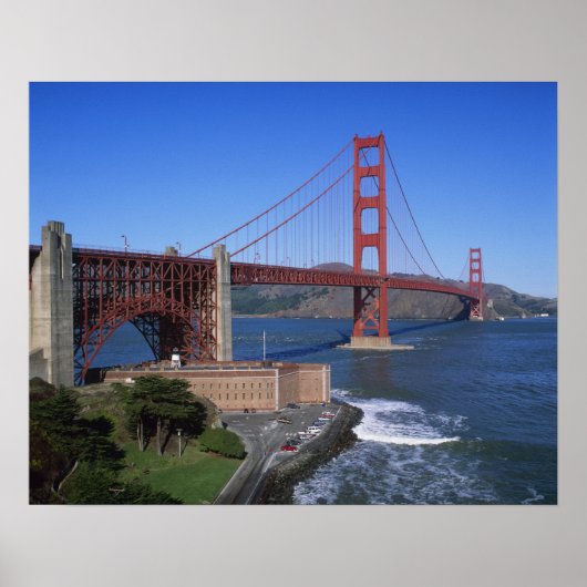 Golden Gate Bridge, San Francisco, California, 8 ポスター (正面)