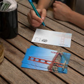 Golden Gate Bridge San Francisco Postcard 招待状